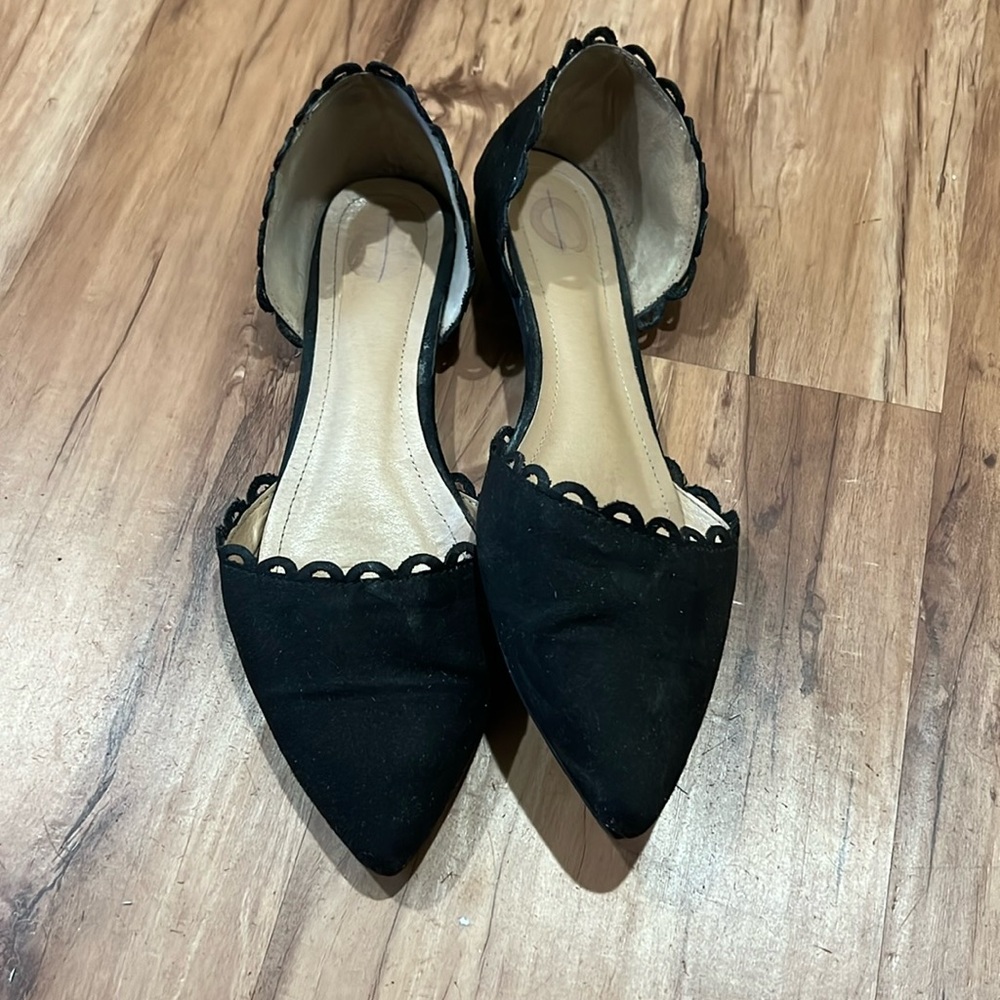 Black flats